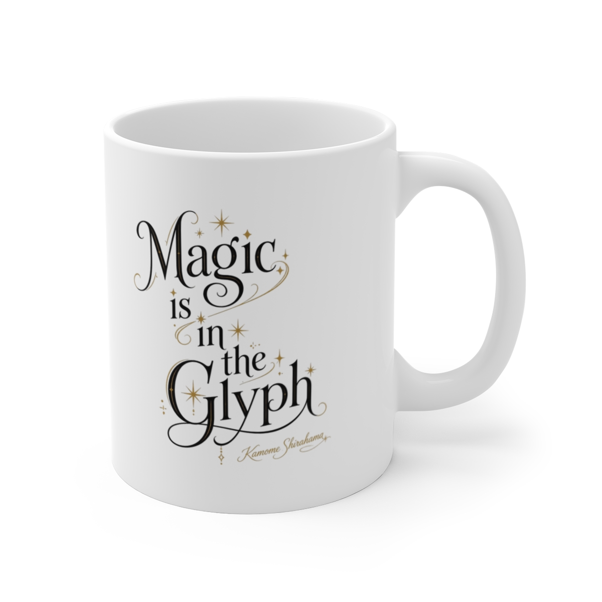 Witch Hat Atelier "Magic is in the Glyph" White Mug