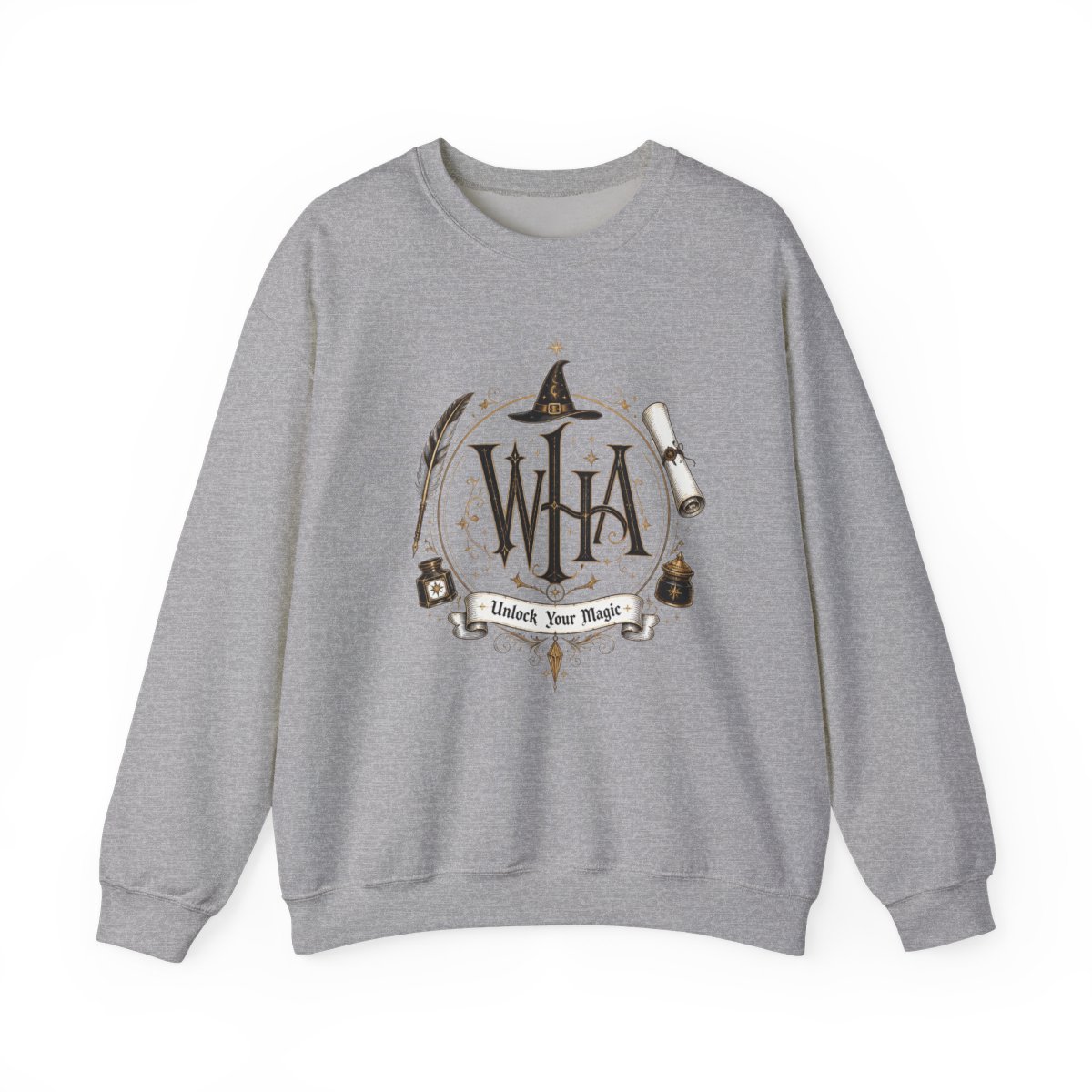 Witch Hat Atelier "Unlock Your Magic" Crewneck - alternate angle 2, merchandise