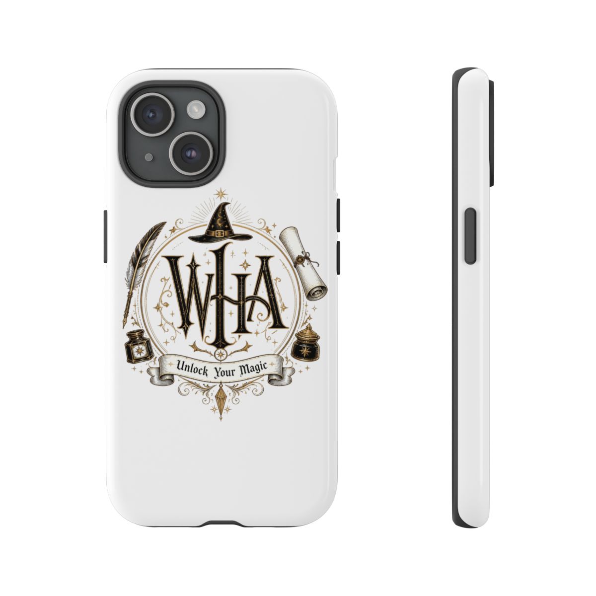 Witch Hat Atelier "Unlock Your Magic" Phone Case - alternate angle 3, merchandise