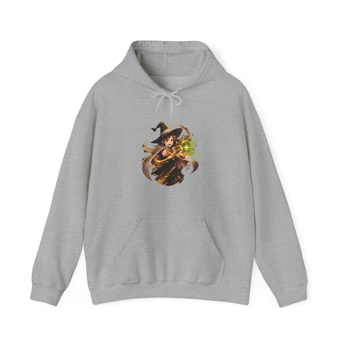 Golden Apprentice Witch - Magic Circle Art Hoodie | Witch Hat Atelier - alternate angle 2, merchandise