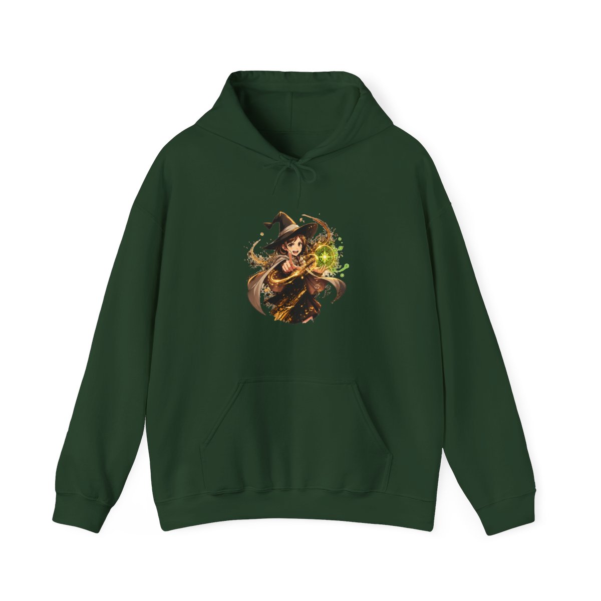Golden Apprentice Witch - Magic Circle Art Hoodie | Witch Hat Atelier - alternate angle 5, merchandise