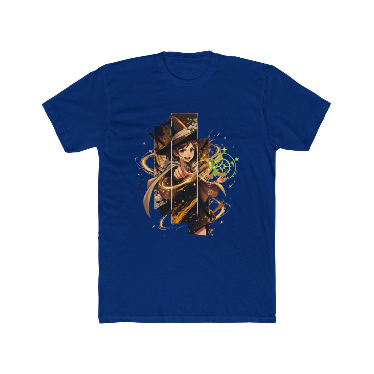 Golden Apprentice Witch - Magic Circle Art Long Sleeve T Shirt | Witch Hat Atelier - alternate angle 5, merchandise