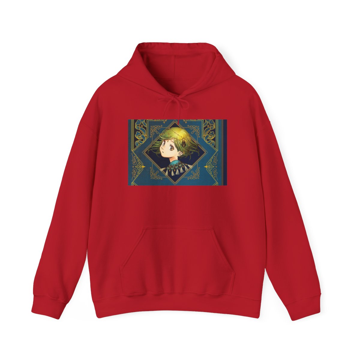 Witch Hat Atelier Anime Character Hoodie | Geometric Art Deco Frame