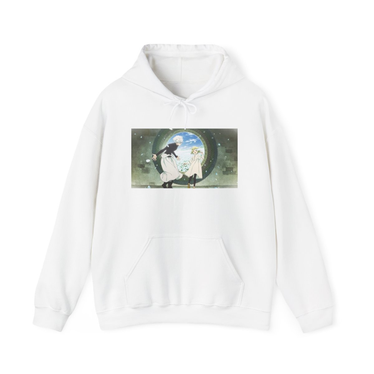 Witch Hat Atelier Moonlit Cat Silhouette Hoodie | Crescent Moon Night Scene