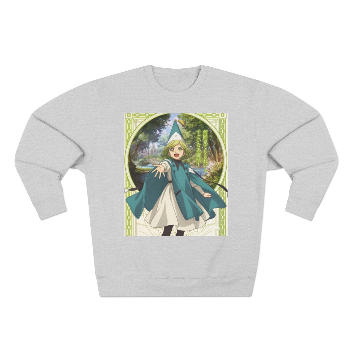 Witch Hat Atelier Crewneck Sweatshirt | Cute Wizard Art