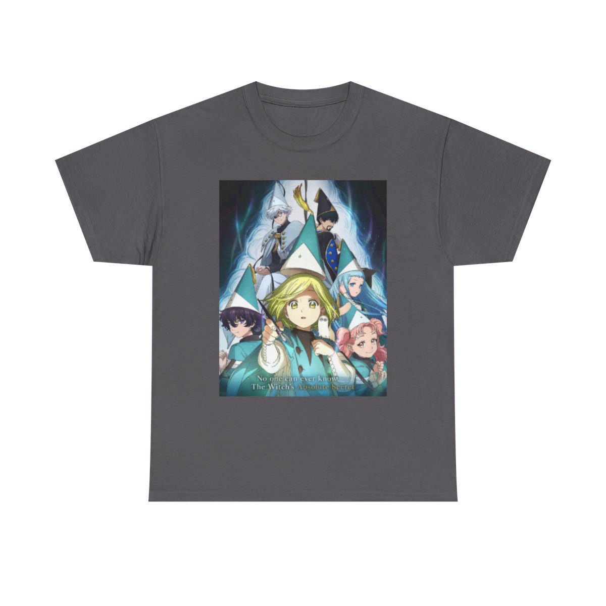 Witch Hat Atelier Anime Fantasy Character Collage T-Shirt | Group Portrait Tee